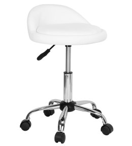 Taboret kosmetyczny Lomo biały