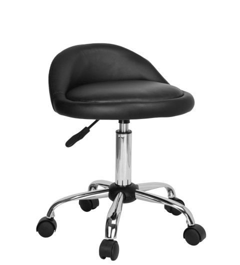 Taboret kosmetyczny Lomo czarny Taboret kosmetyczny Lomo czarny