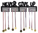 Wieszak na medale NEVER GIVE UP Wieszak na medale NEVER GIVE UP
