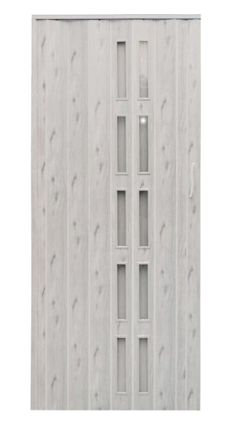 Drzwi harmonijkowe 005S-62-80 dąb alaska mat 80 cm Drzwi harmonijkowe 005S-62-80 dąb alaska mat 80 cm