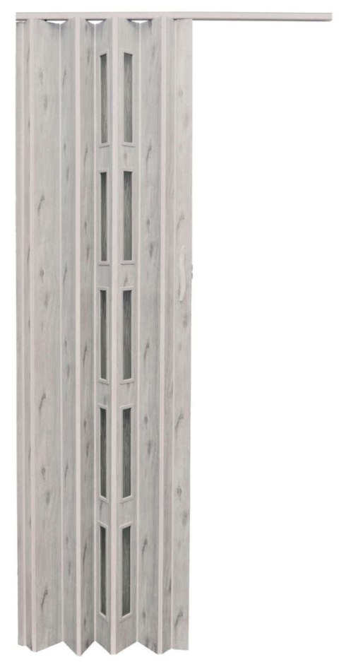 Drzwi harmonijkowe 005S-62-80 dąb alaska mat 80 cm Drzwi harmonijkowe 005S-62-80 dąb alaska mat 80 cm