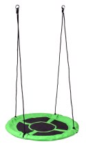 Huśtawka ogrodowa bocianie gniazdo ROMEK zielona 100 cm Huśtawka ogrodowa bocianie gniazdo ROMEK zielona 100 cm