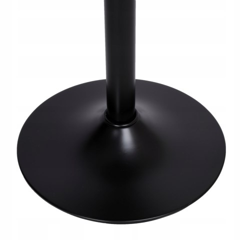 Krzesło barowe ARAKO BLACK aksamitne grafitowe VELVET Krzesło barowe ARAKO BLACK aksamitne grafitowe VELVET