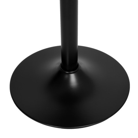 Krzesło barowe GORDON BLACK aksamitne czarne VELVET Krzesło barowe GORDON BLACK aksamitne czarne VELVET