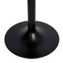 Krzesło barowe GORDON BLACK aksamitne grafitowe VELVET Krzesło barowe GORDON BLACK aksamitne grafitowe VELVET