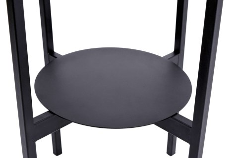Kwietnik metalowy loftowy czarny TORRE 60 cm Kwietnik metalowy loftowy czarny TORRE 60 cm