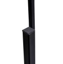 Kwietnik metalowy loftowy czarny TORRE 60 cm Kwietnik metalowy loftowy czarny TORRE 60 cm