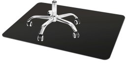 Mata ochronna pod fotel 140x100 cm czarna 0,5 mm