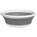 Miska okrągła 37 cm biało-szara ELBA COMPACT Miska okrągła 37 cm biało-szara ELBA COMPACT