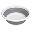 Miska okrągła 37 cm biało-szara ELBA COMPACT Miska okrągła 37 cm biało-szara ELBA COMPACT