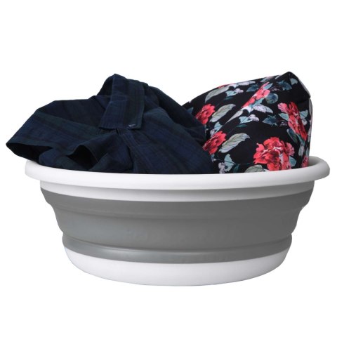 Miska okrągła 37 cm biało-szara ELBA COMPACT Miska okrągła 37 cm biało-szara ELBA COMPACT