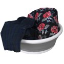 Miska okrągła 37 cm biało-szara ELBA COMPACT Miska okrągła 37 cm biało-szara ELBA COMPACT