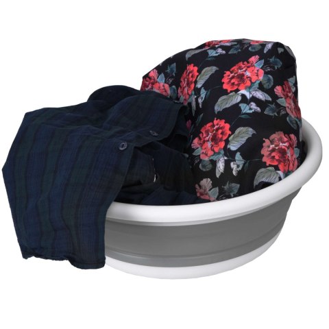Miska okrągła 37 cm biało-szara ELBA COMPACT Miska okrągła 37 cm biało-szara ELBA COMPACT