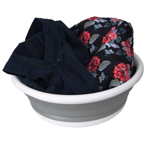 Miska okrągła 37 cm biało-szara ELBA COMPACT Miska okrągła 37 cm biało-szara ELBA COMPACT