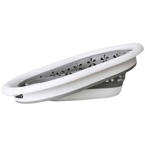 Miska składana owalna OVAL 50 x 37 cm biało-szara 25L COMPACT Miska składana owalna OVAL 50 x 37 cm biało-szara 25L COMPACT