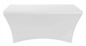 Pokrowiec stołu cateringowego 180 cm BIAŁY Pokrowiec stołu cateringowego 180 cm BIAŁY
