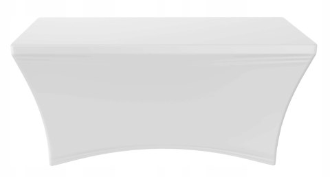 Pokrowiec stołu cateringowego 180 cm BIAŁY Pokrowiec stołu cateringowego 180 cm BIAŁY