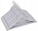 Wieszak drewniany RONDO komplet 100 sztuk szary Wieszak drewniany RONDO komplet 100 sztuk szary