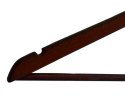 Wieszak drewniany RONDO komplet 30 szt ciemny brąz Wieszak drewniany RONDO komplet 30 szt ciemny brąz