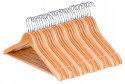 Wieszak drewniany RONDO komplet 30 szt jasny brąz Wieszak drewniany RONDO komplet 30 szt jasny brąz
