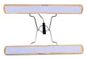 Wieszak drewniany na spodnie komplet - 10 sztuk Wieszak drewniany na spodnie komplet - 10 sztuk