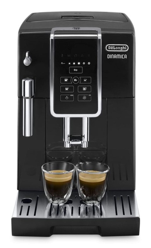 Ekspres ciśnieniowy automatyczny DeLonghi Dinamica ECAM 350.15 B (1450W; kolor czarny) Ekspres ciśnieniowy automatyczny DeLonghi Dinamica ECAM 350.15 B (1450W; kolor czarny)