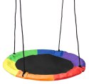 Huśtawka ogrodowa bocianie gniazdo ROMEK kolorowa 60 cm Huśtawka ogrodowa bocianie gniazdo ROMEK kolorowa 60 cm