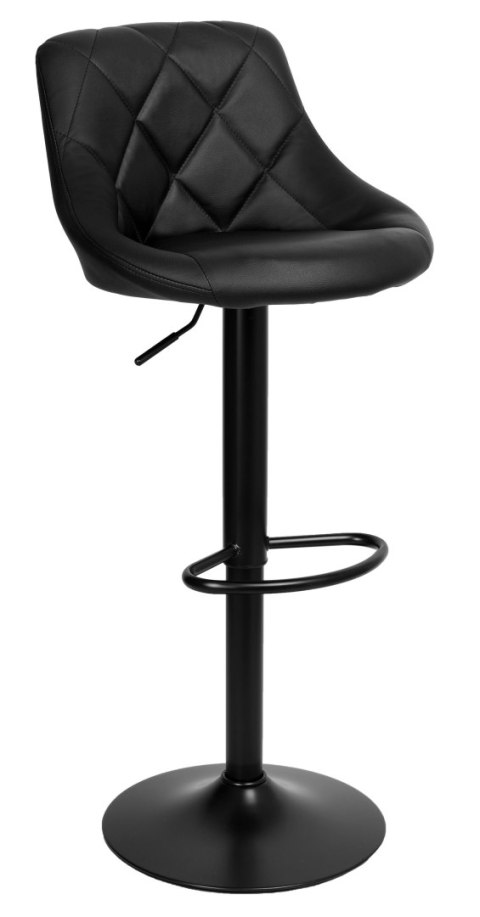Krzesło barowe CYDRO BLACK czarne Krzesło barowe CYDRO BLACK czarne