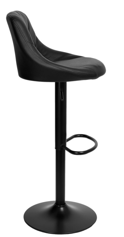 Krzesło barowe CYDRO BLACK czarne Krzesło barowe CYDRO BLACK czarne