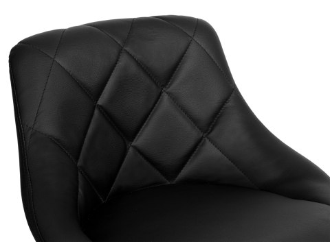 Krzesło barowe CYDRO BLACK czarne Krzesło barowe CYDRO BLACK czarne