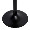 Krzesło barowe GORDON BLACK aksamitne ciemnozielone VELVET Krzesło barowe GORDON BLACK aksamitne ciemnozielone VELVET