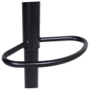 Krzesło barowe GORDON BLACK aksamitne ciemnozielone VELVET Krzesło barowe GORDON BLACK aksamitne ciemnozielone VELVET