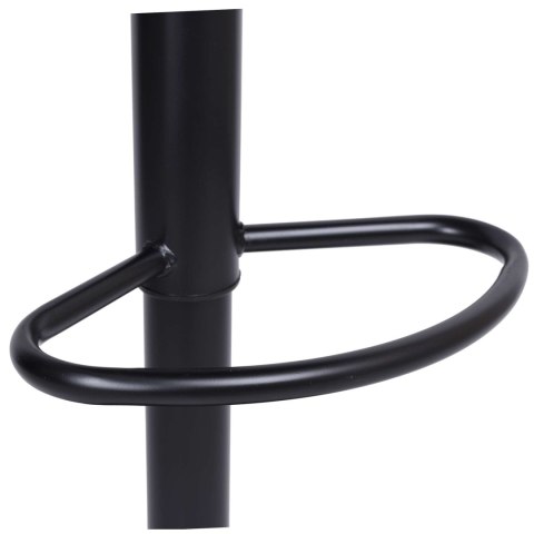 Krzesło barowe GORDON BLACK aksamitne ciemnozielone VELVET Krzesło barowe GORDON BLACK aksamitne ciemnozielone VELVET