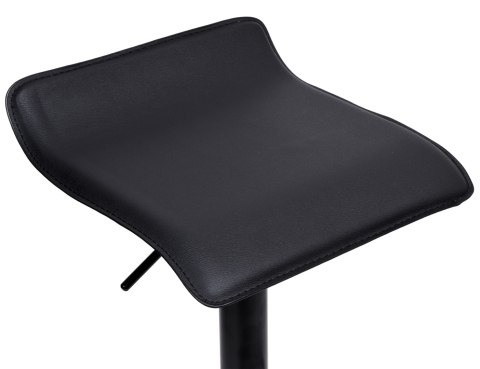 Krzesło barowe PORTI BLACK czarne Krzesło barowe PORTI BLACK czarne