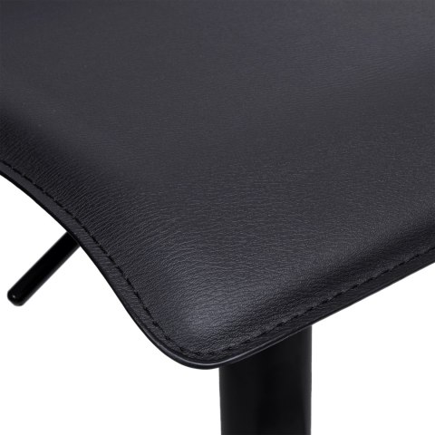 Krzesło barowe PORTI BLACK czarne Krzesło barowe PORTI BLACK czarne