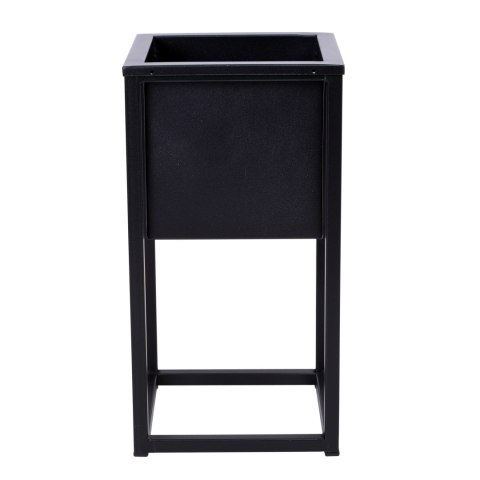 Kwietnik loftowy CONCOVE 40 cm czarny Kwietnik loftowy CONCOVE 40 cm czarny