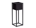 Kwietnik loftowy CONCOVE 40 cm czarny Kwietnik loftowy CONCOVE 40 cm czarny
