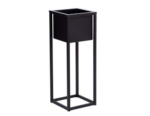 Kwietnik loftowy CONCOVE 40 cm czarny Kwietnik loftowy CONCOVE 40 cm czarny