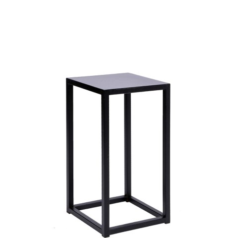Kwietnik loftowy PIATTO 40 cm czarny Kwietnik loftowy PIATTO 40 cm czarny
