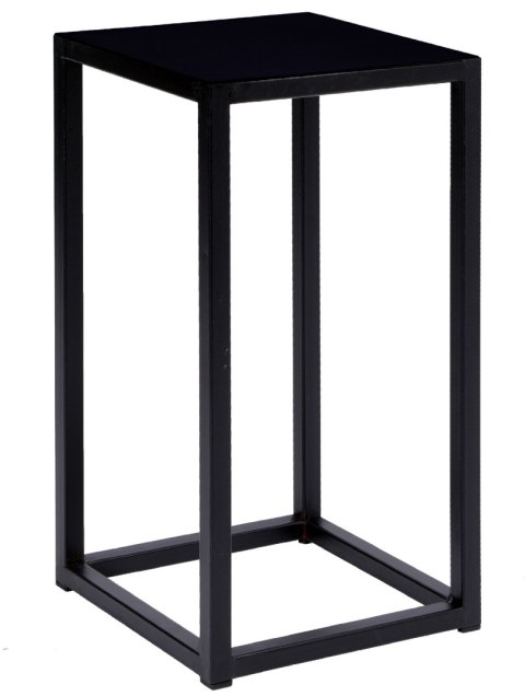 Kwietnik loftowy PIATTO 40 cm czarny Kwietnik loftowy PIATTO 40 cm czarny