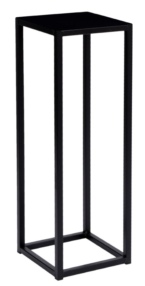 Kwietnik loftowy PIATTO 60 cm czarny Kwietnik loftowy PIATTO 60 cm czarny