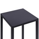 Kwietnik loftowy PIATTO 60 cm czarny Kwietnik loftowy PIATTO 60 cm czarny