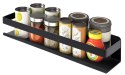Półka loft MEGARA 30 cm czarna Półka loft MEGARA 30 cm czarna