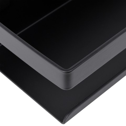 Półka loft MEGARA 50 cm czarna Półka loft MEGARA 50 cm czarna