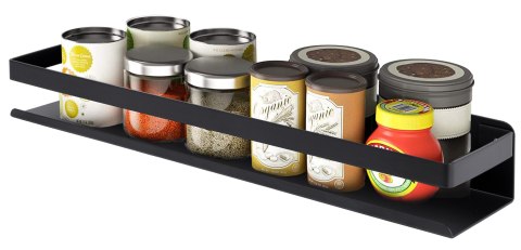 Półka loft MEGARA 50 cm czarna Półka loft MEGARA 50 cm czarna