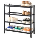 Półka na buty VIENA 4 poziomy loft czarna Półka na buty VIENA 4 poziomy loft czarna