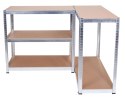 Regał magazynowy 5 poziomów 150x75x30 nośność 625 kg Regał magazynowy 5 poziomów 150x75x30 nośność 625 kg