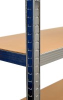 Regał magazynowy 5 poziomów 150x75x30 nośność 625 kg Regał magazynowy 5 poziomów 150x75x30 nośność 625 kg