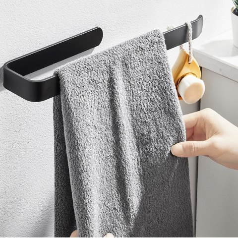 Uchwyt na ręczniki KIRAN loft czarny Uchwyt na ręczniki KIRAN loft czarny