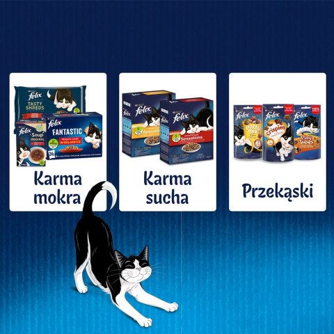 FELIX Fantastic Ryba - mokra karma dla kota - 12x85g FELIX Fantastic Ryba - mokra karma dla kota - 12x85g